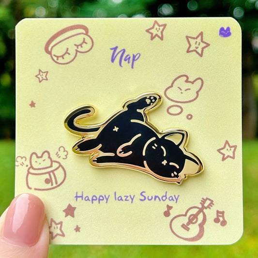 Nap Hard Enamel Pin