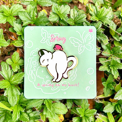 Spring Hard Enamel Pin