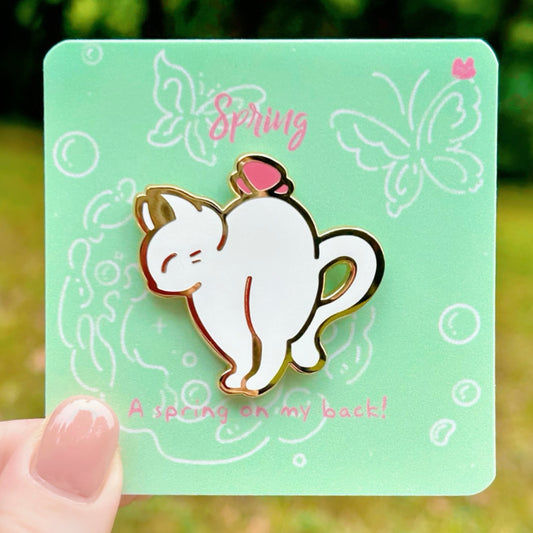 Spring Hard Enamel Pin