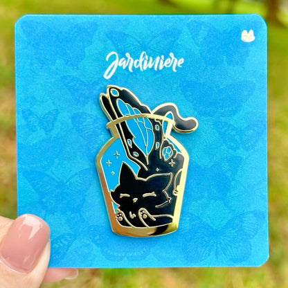 Jardiniere Black.ver Hard Enamel Pin