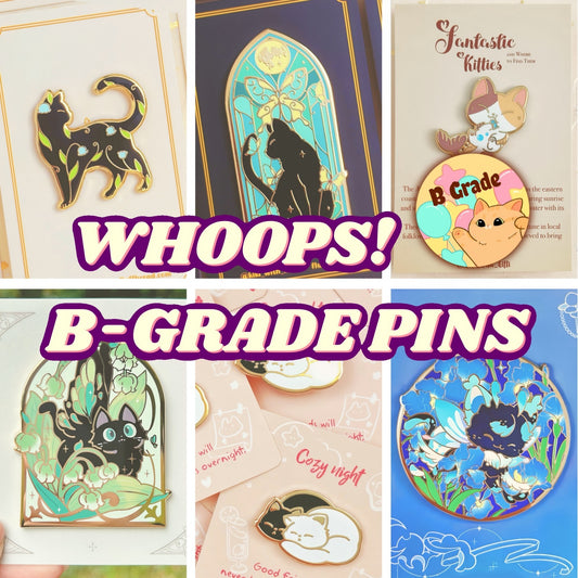 B-Grade Enamel Pin