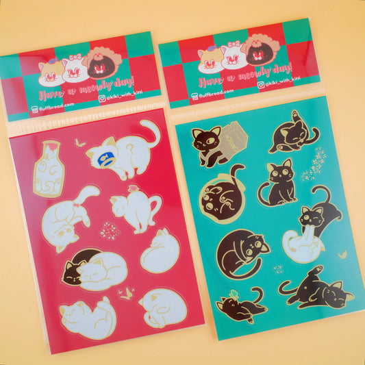 Mochi & Eggnog Vinyl Sticker Sheet