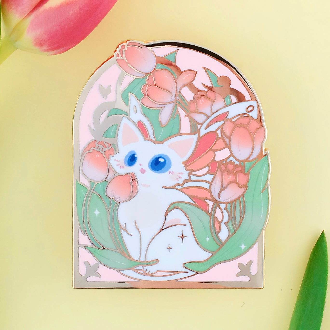 Tulip Hard Enamel Pin