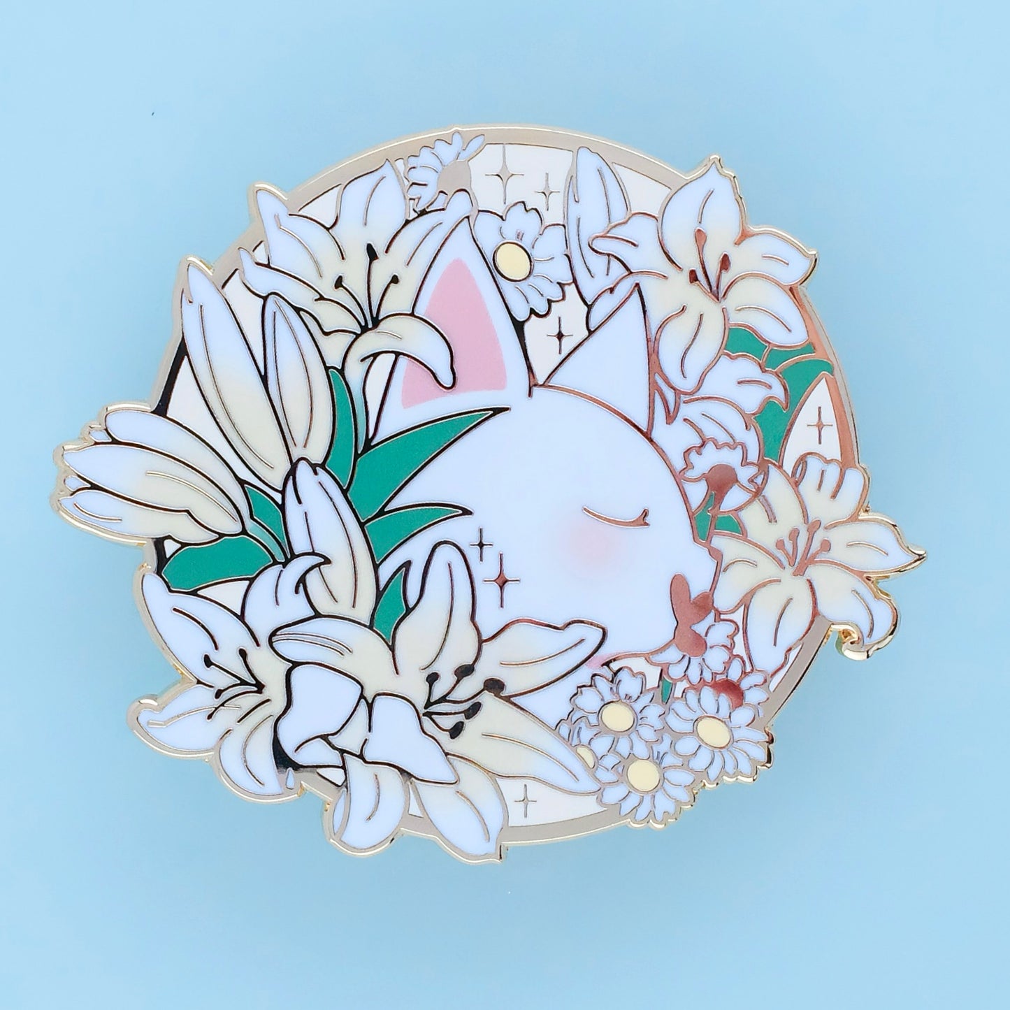 Lily Hard Enamel Pin