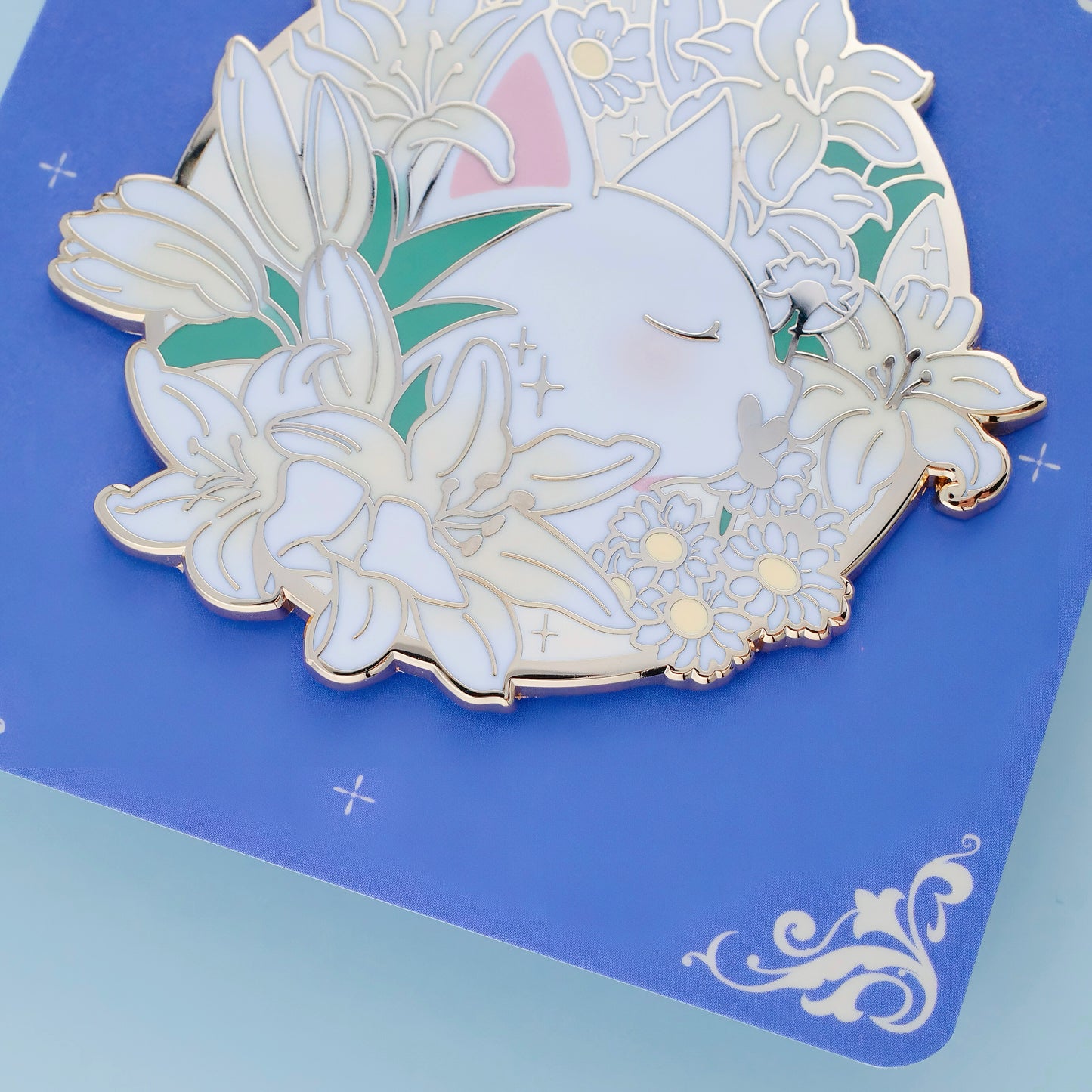 Lily Hard Enamel Pin