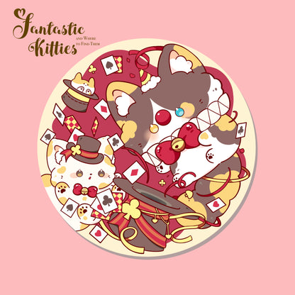Fantistic Kitties Absorbent Ceramic Coaster